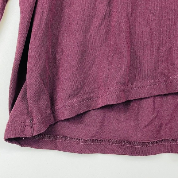 Duluth Trading Wine Burgundy Solid Long Sleeve Tee T-Shirt Top Shirt Women XXL - Picture 3 of 5